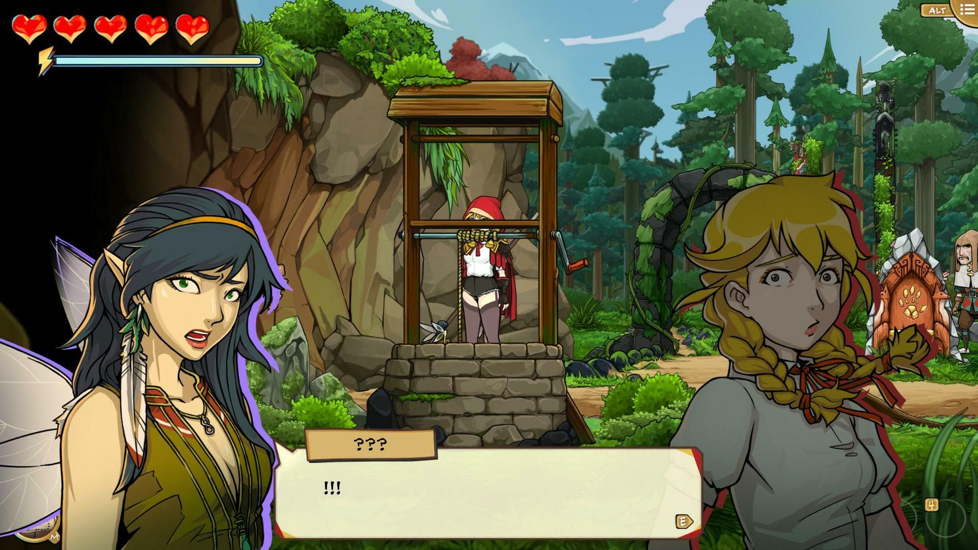 Scarlet Hood and the Wicked Wood
