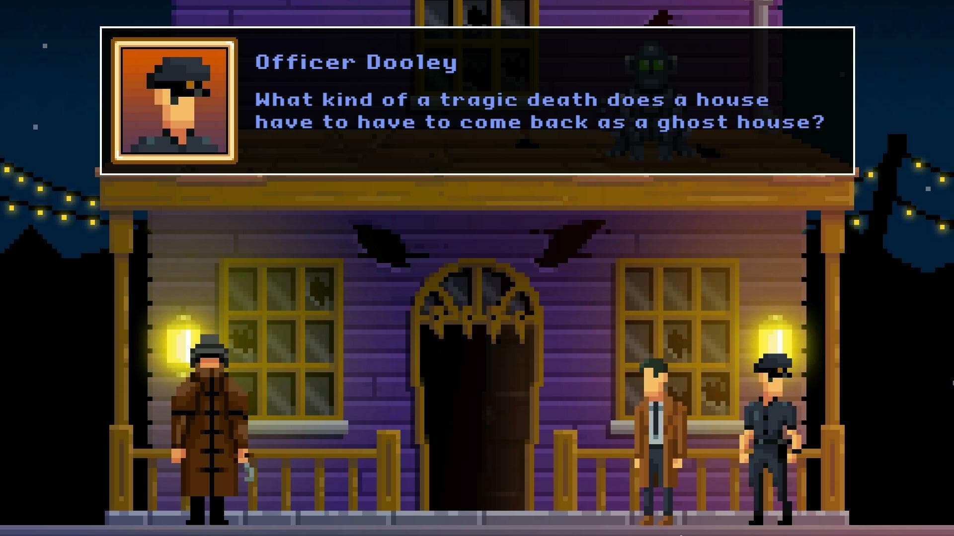 The Darkside Detective: A Fumble in the Dark