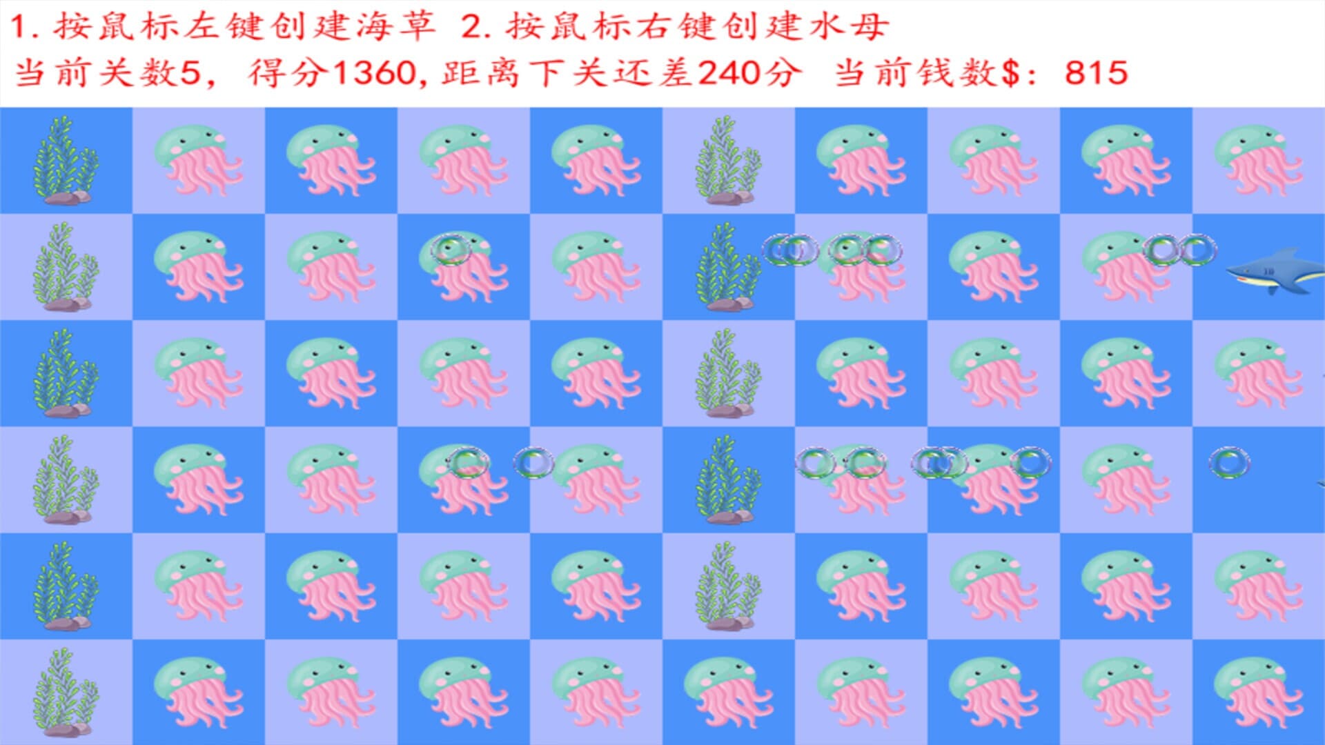 Protecting seagrass 保护海草