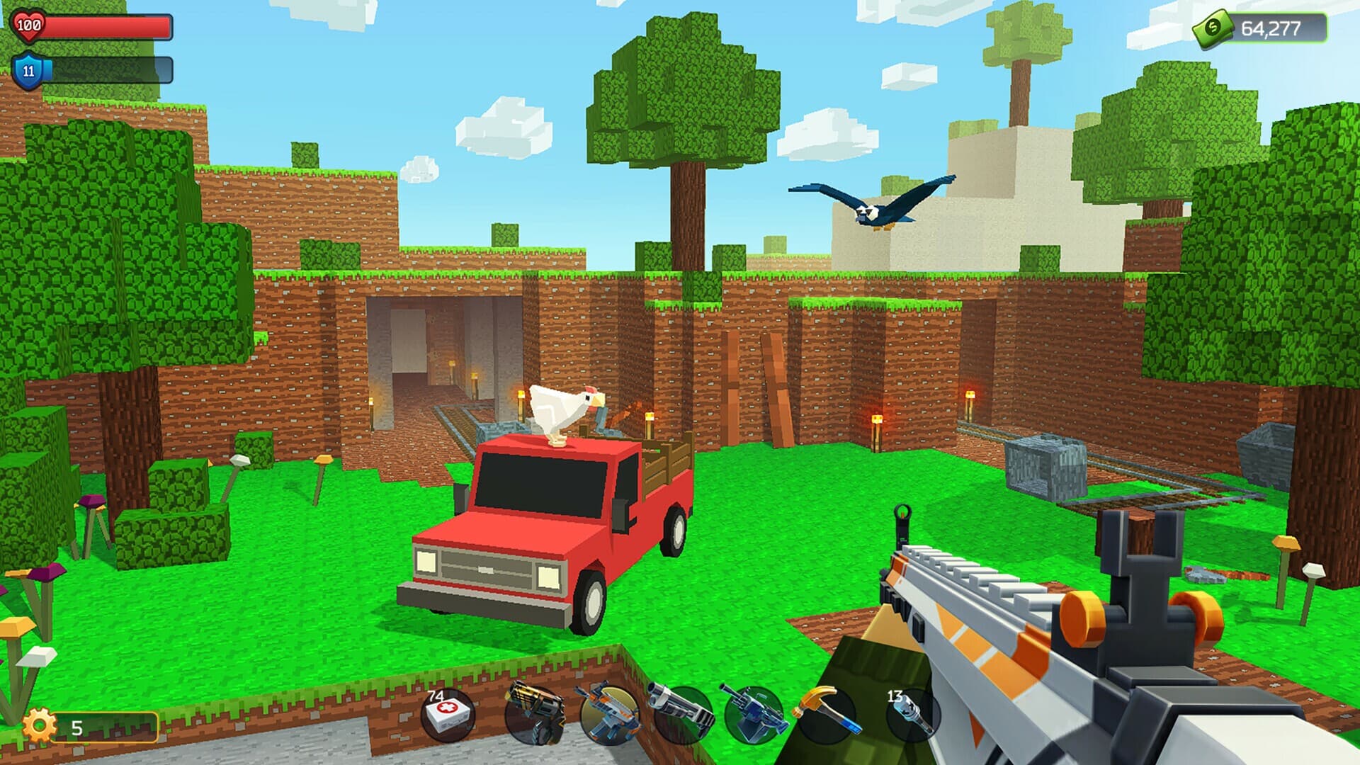 Pixel Combat: Zombie Shooter