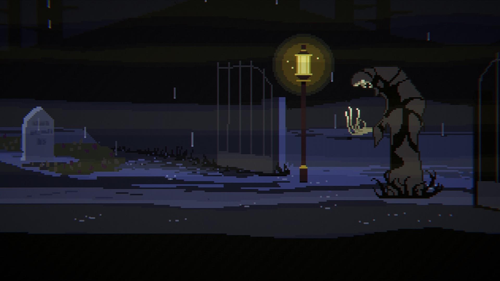 Midnight Scenes: Among Graves
