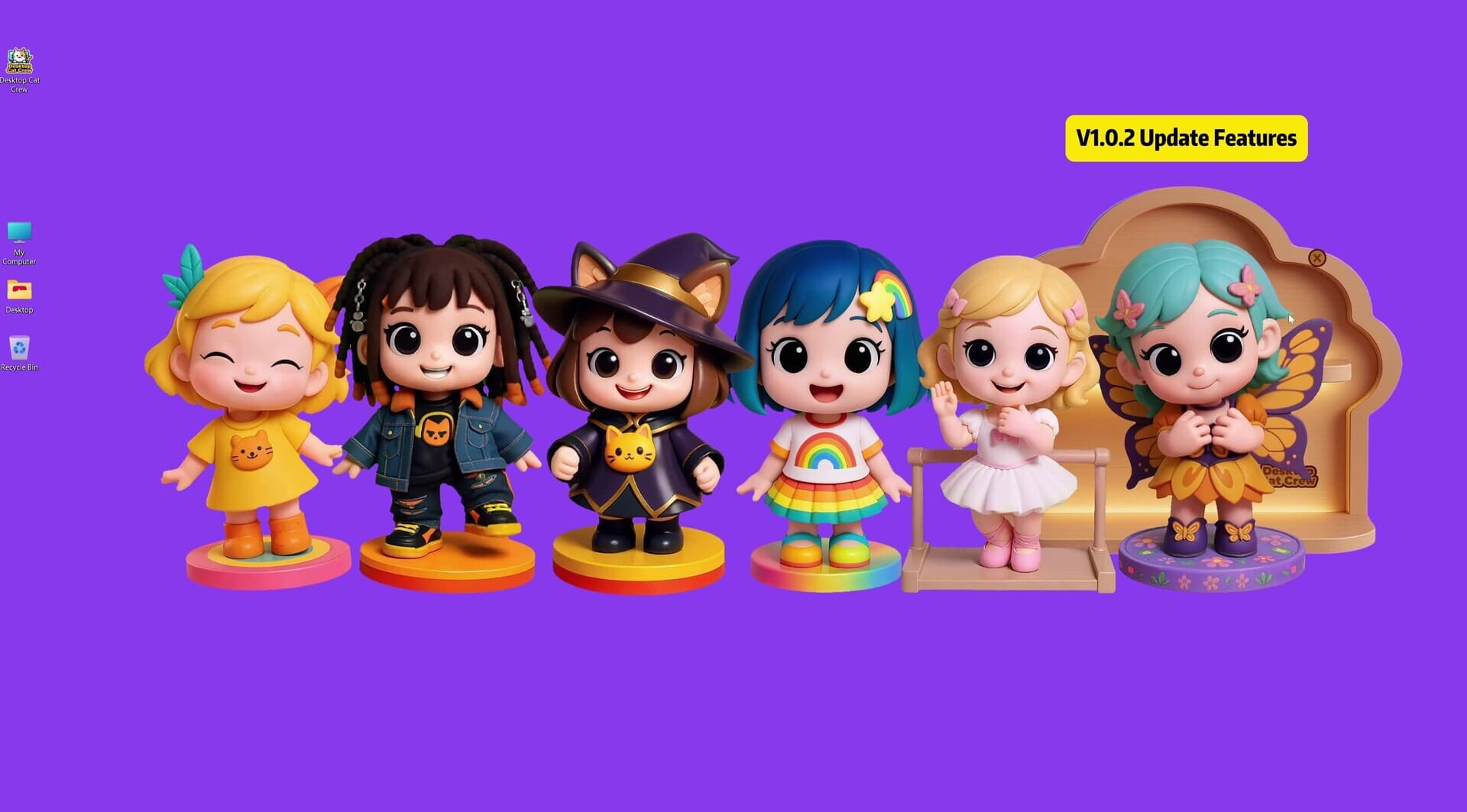 Desktop Cat Crew