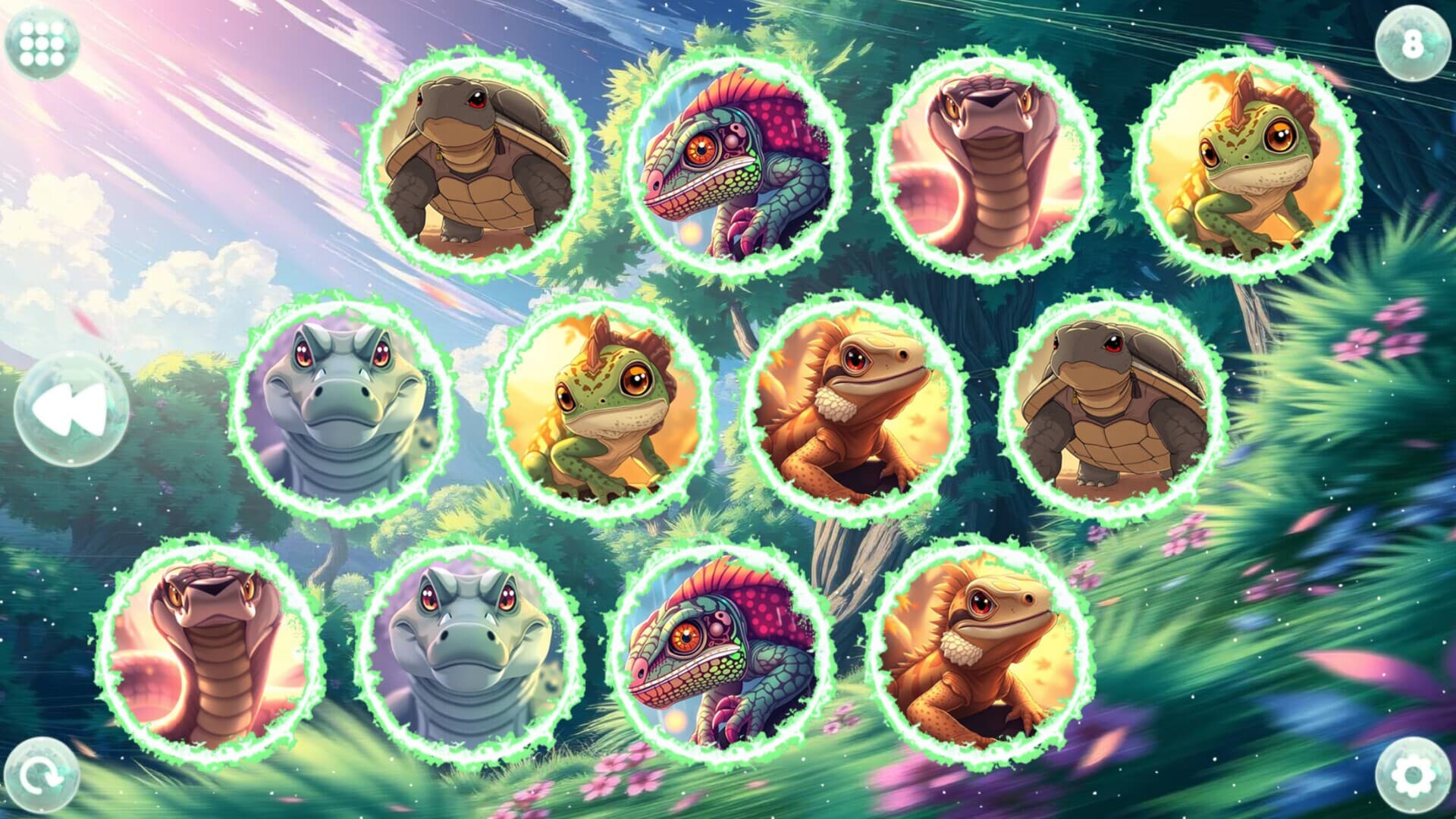 Anime Dream Match: Reptiles