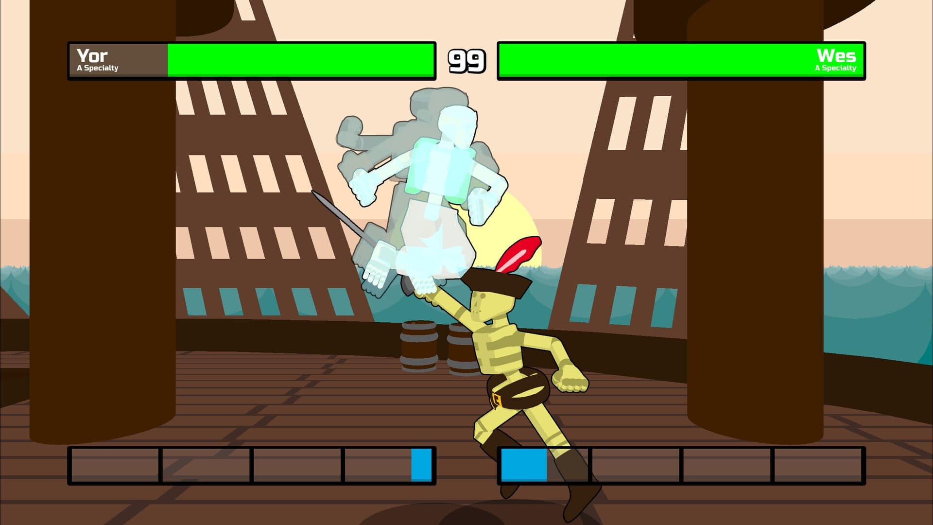 The Skeletons Are Fighting