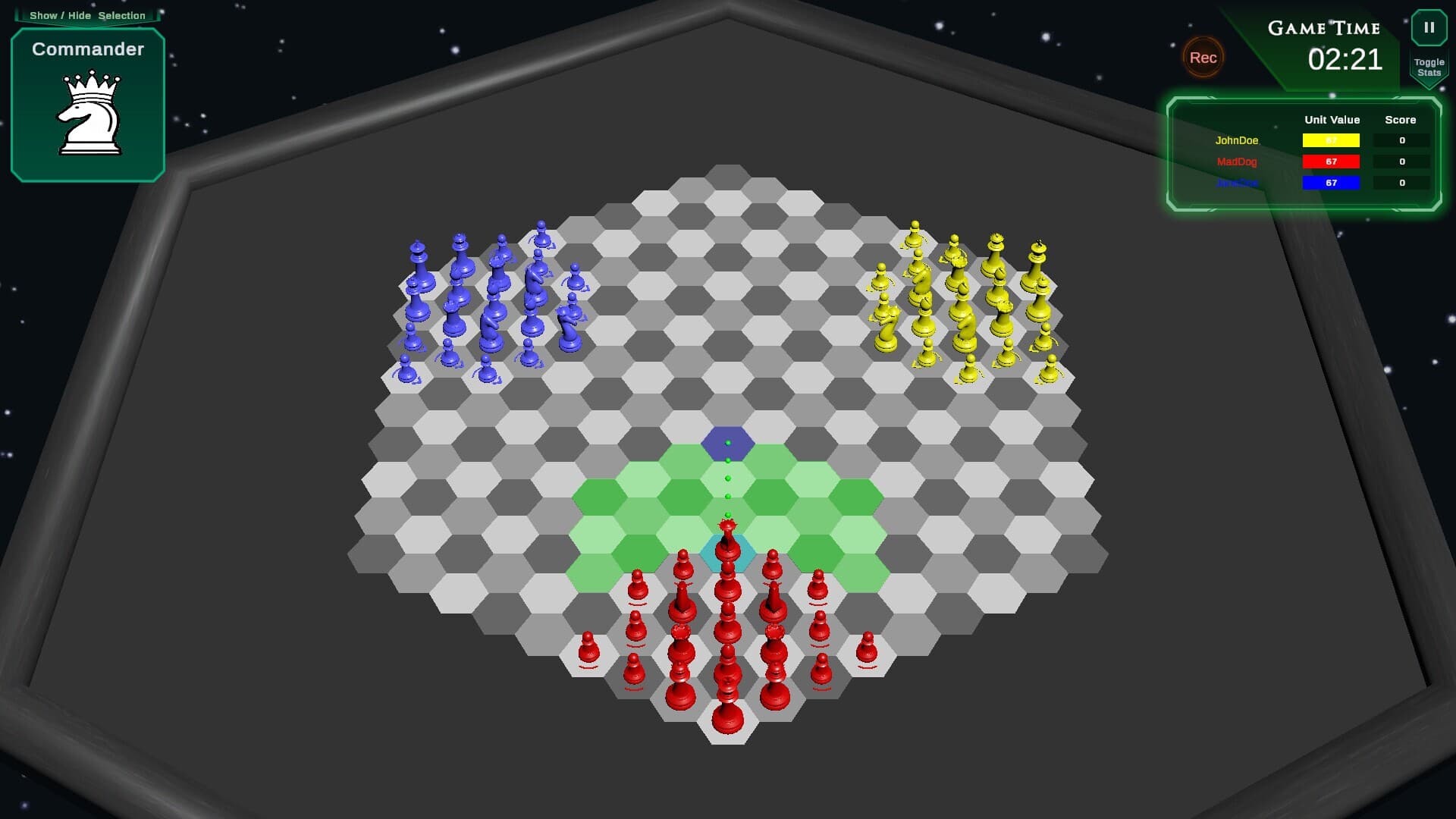 Chess Commanders