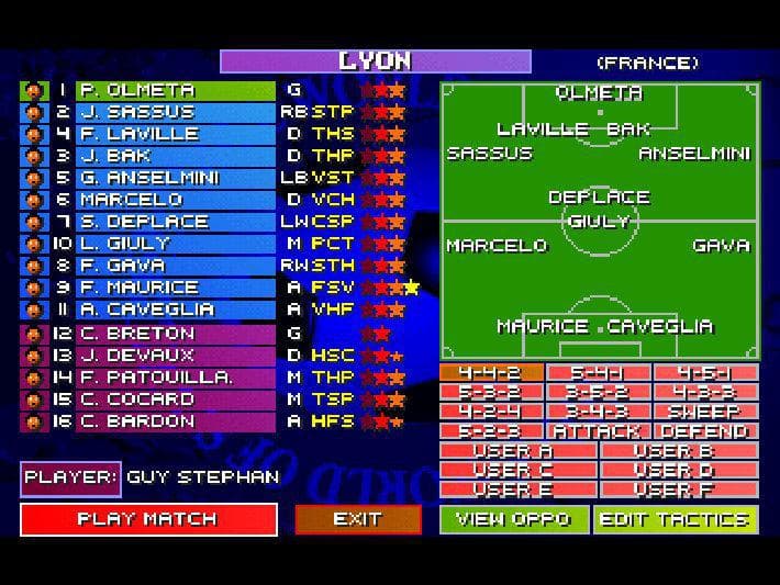 Sensible World of Soccer 96/97