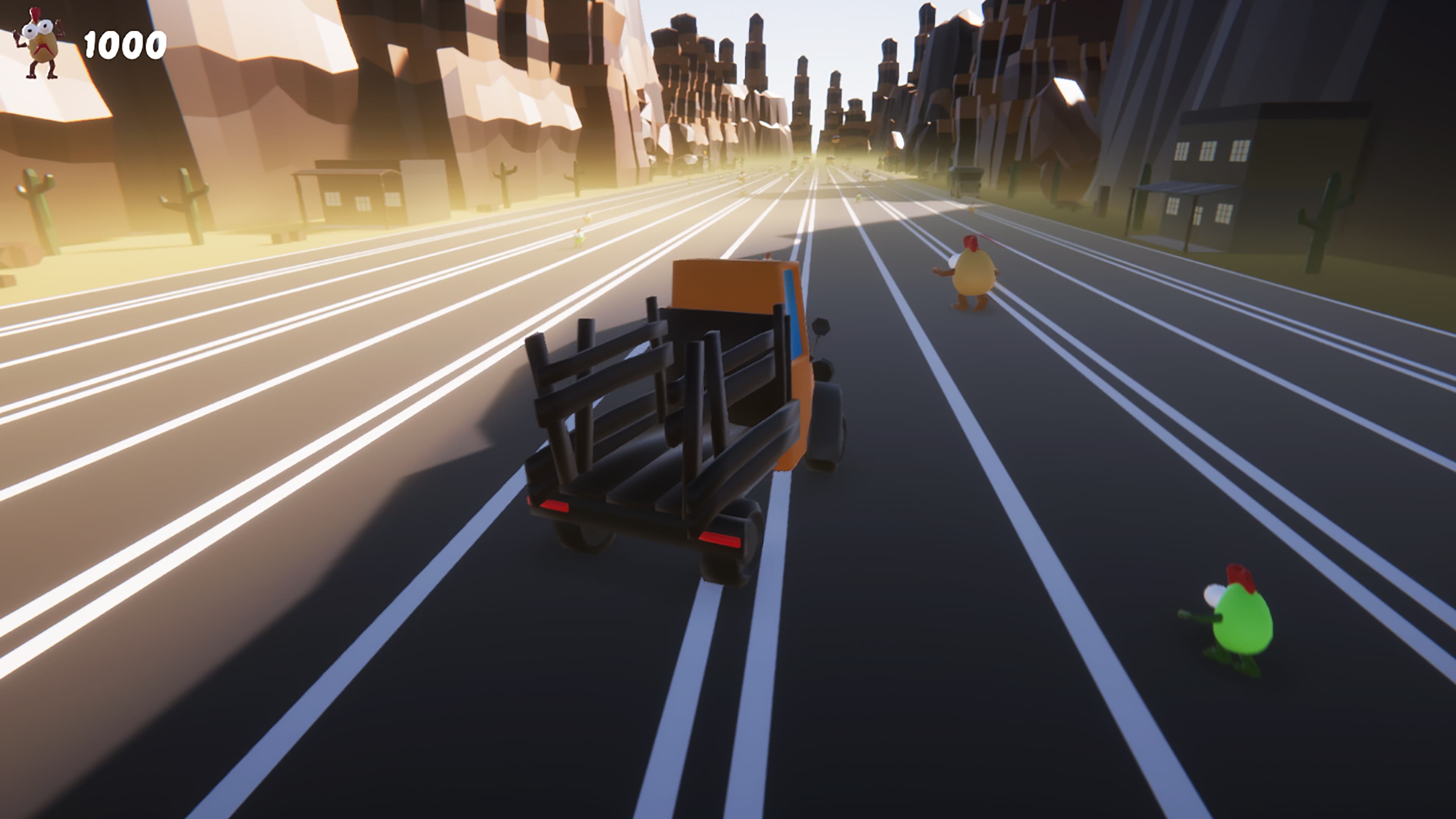 Chickens On The Road