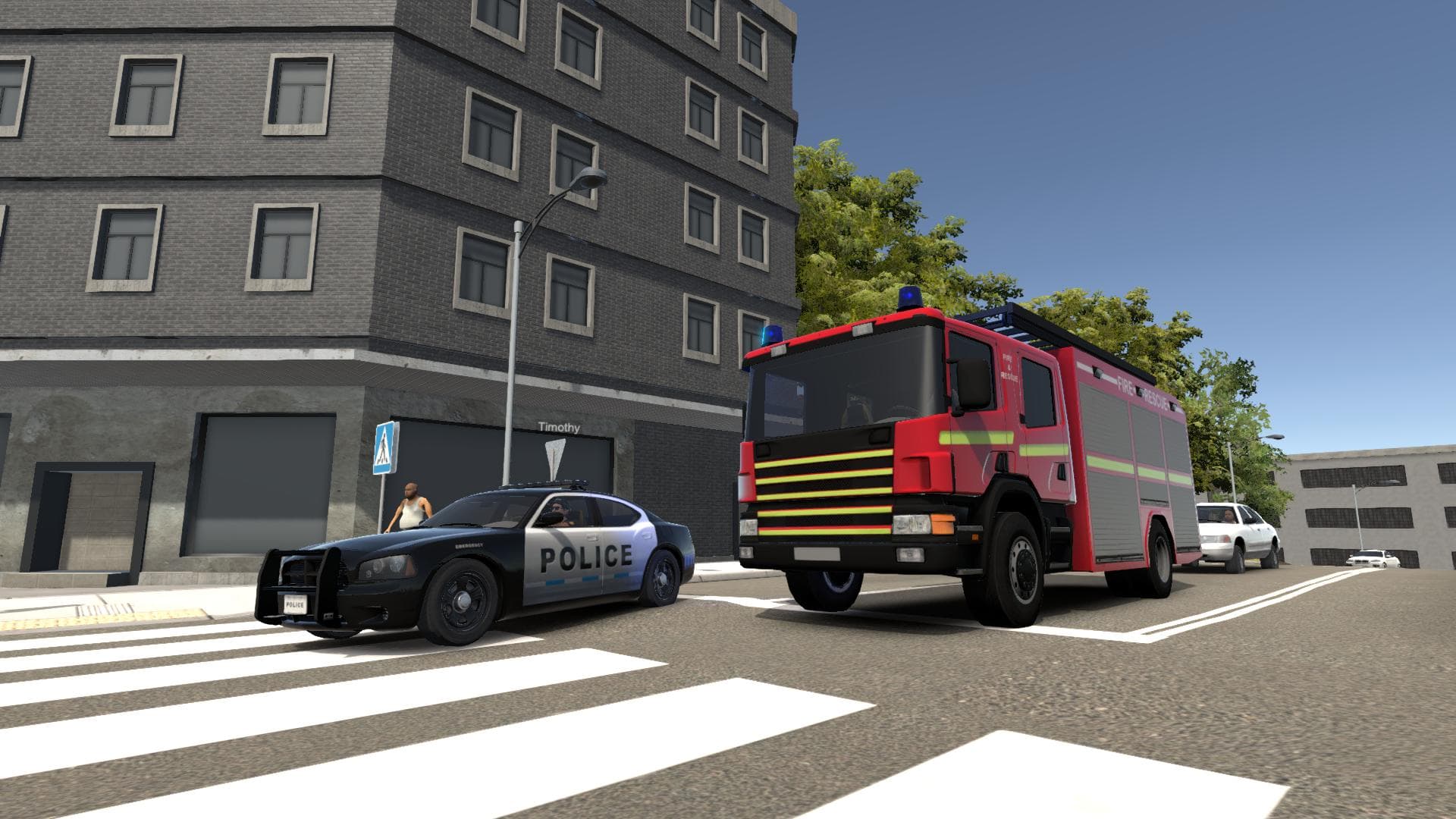 Flashing Lights - Police Fire EMS