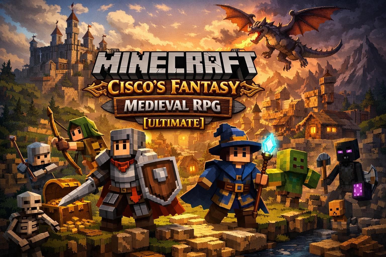 Minecraft - Cisco's Fantasy Medieval RPG [Ultimate]
